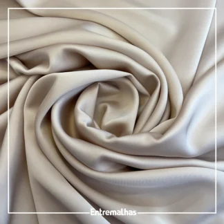 Tecido Florença Double Satin - Bege Ref.:859947