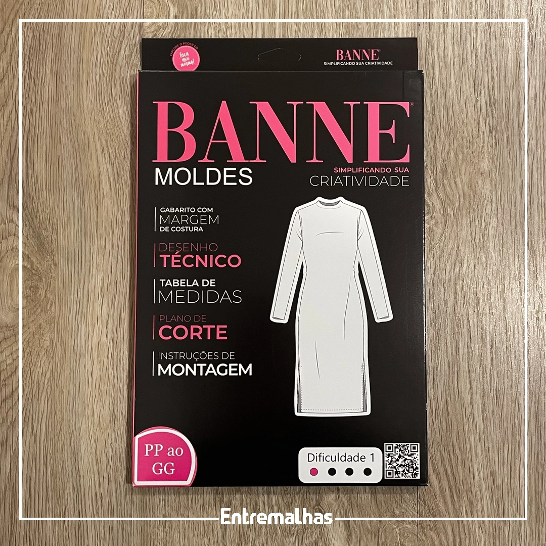 Molde Banne - Vestido Longo Ref.:010010