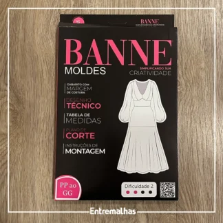 Molde Banne - Vestido Midi Ref.:010010
