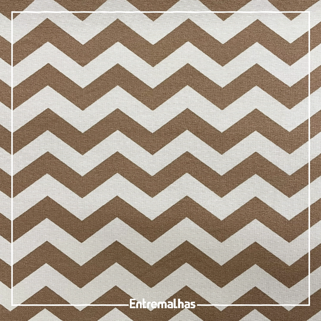 Tecido Belize 5207/A Chevron - Bege Ref.:204677