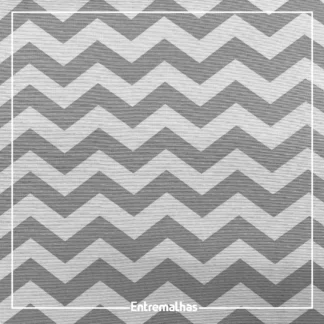 Tecido Belize 5207/I Chevron - Cinza Ref.:204841