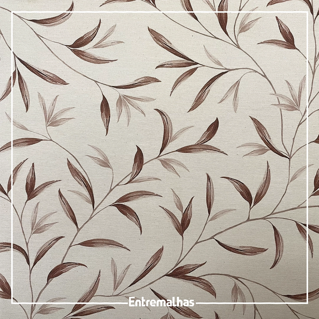 Tecido Decokasa Estampado 6292D - Floral Ref.:206357