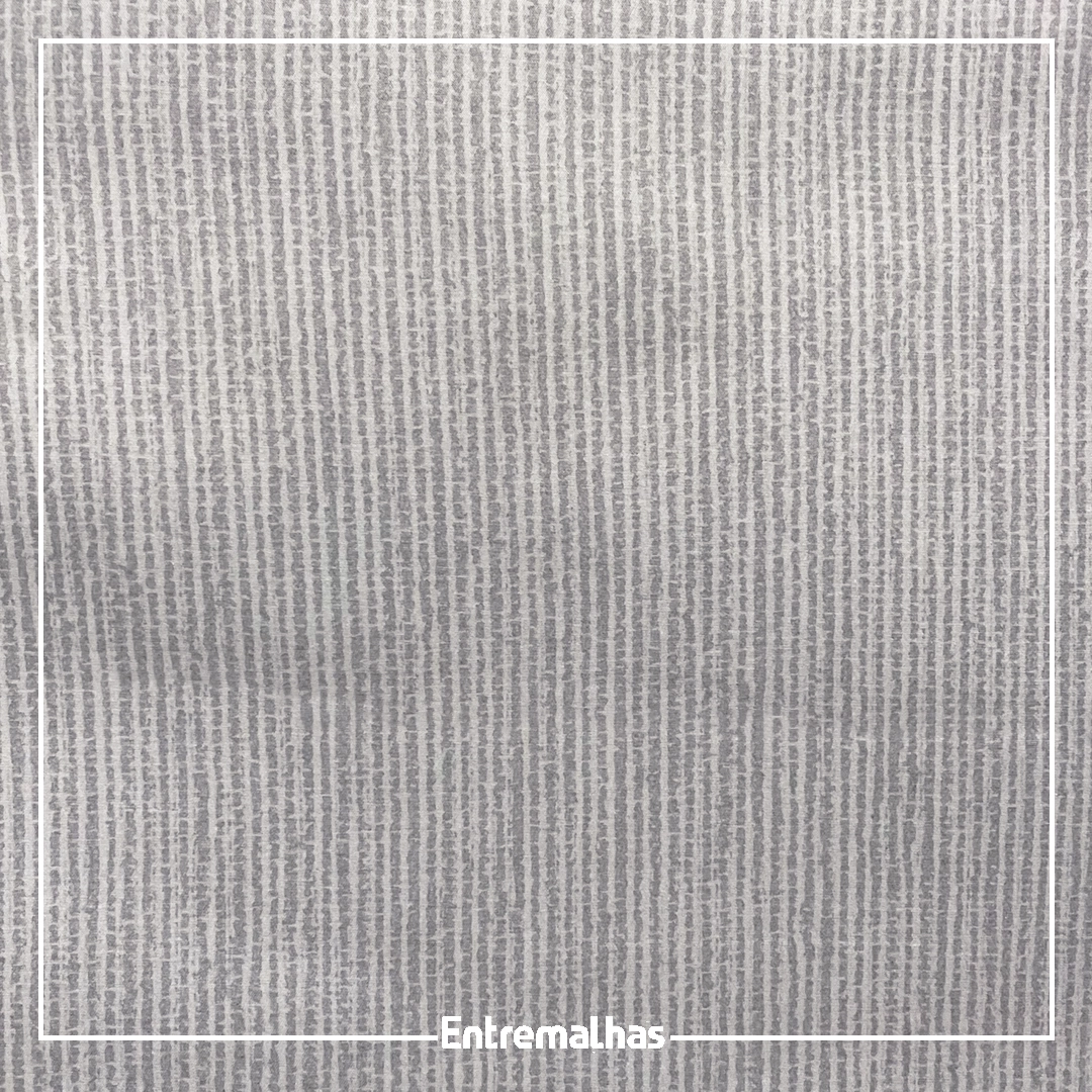 Tecido Decorativo Texture - Cinza Ref.:206367