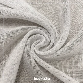 Tecido Voil Rústico - Branco Ref.:210757