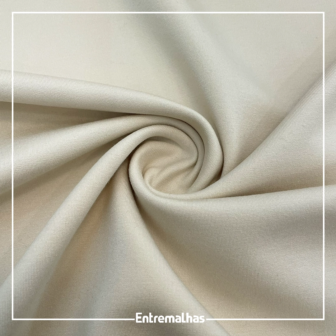 Malha Fleece Modal Premium - Bege Ref.:330146