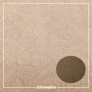 Tecido Matelassê Microfibra - Bege Ref.:858010