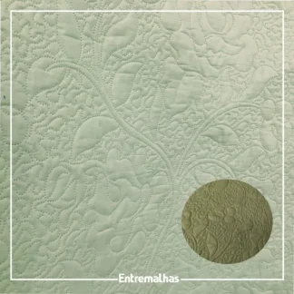 Tecido Matelassê Microfibra - Verde Ref.:858010