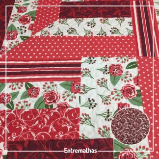 Tecido Matelassê Microfibra - Estampado Ref.:858010