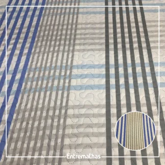 Tecido Matelassê Microfibra - Estampado Ref.:858010