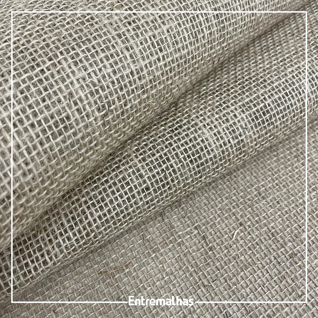 Tecido Juta P9 Trama Média Ref.:858455