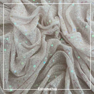 Tecido Paetê Spangle - Furta-Cor Ref.:859545