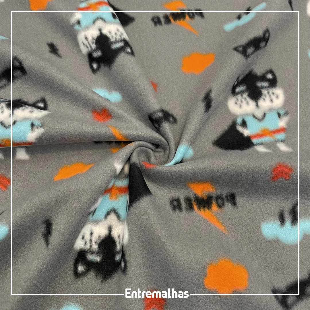 Tecido Soft Importado Estampado Ref.:442055