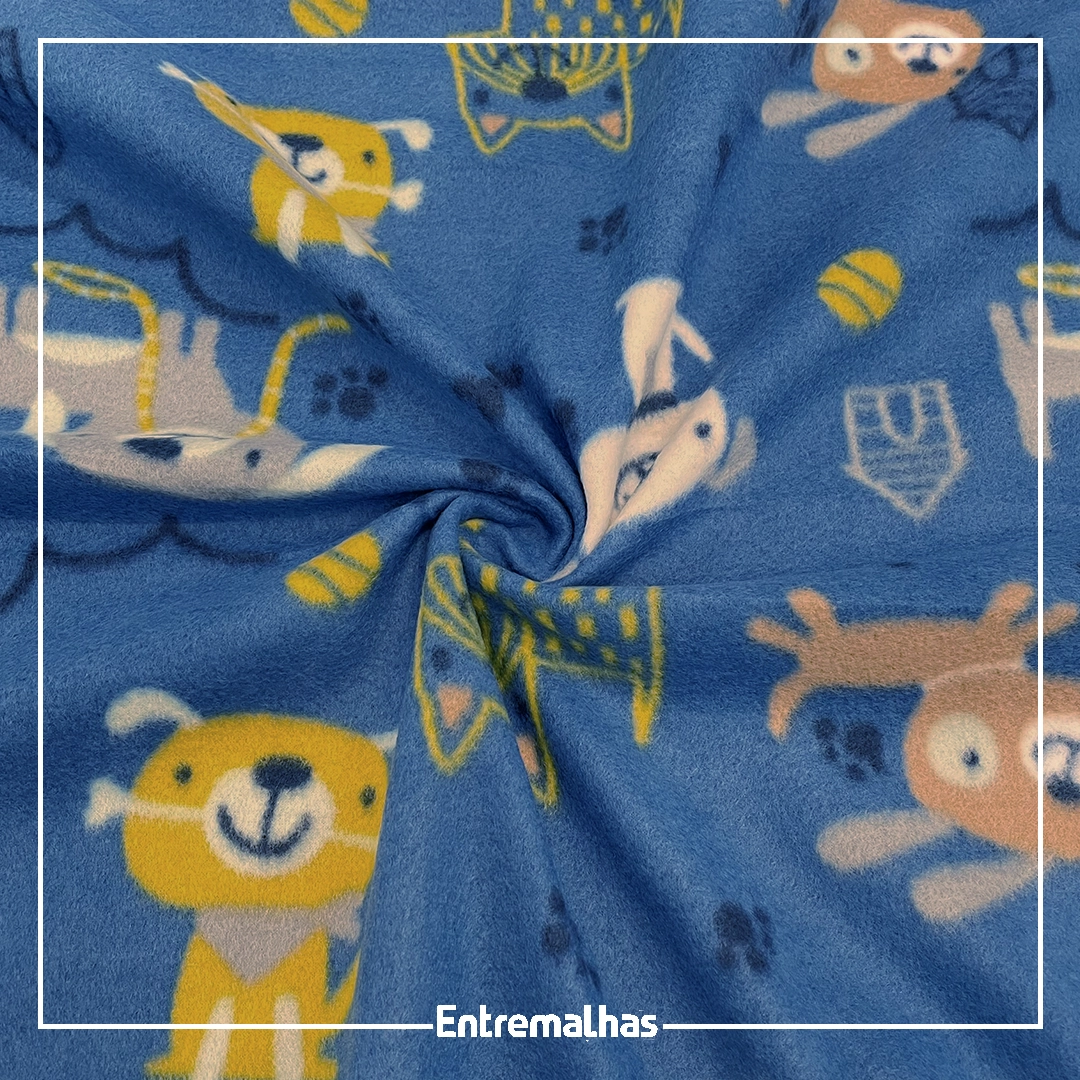 Tecido Soft Importado Estampado Ref.:442055