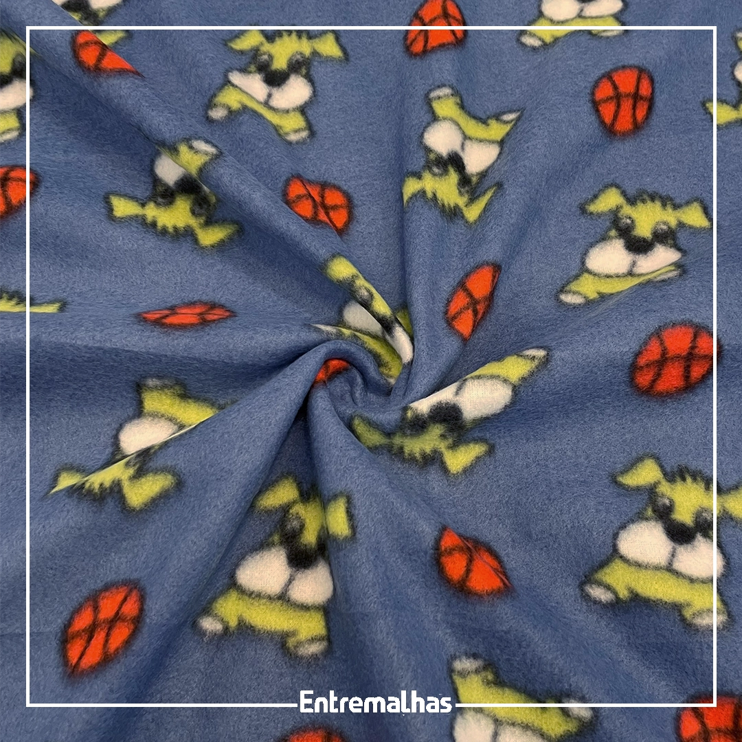 Tecido Soft Importado Estampado Ref.:442055