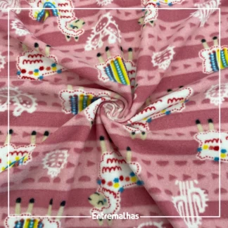 Tecido Soft Importado Estampado Ref.:442055