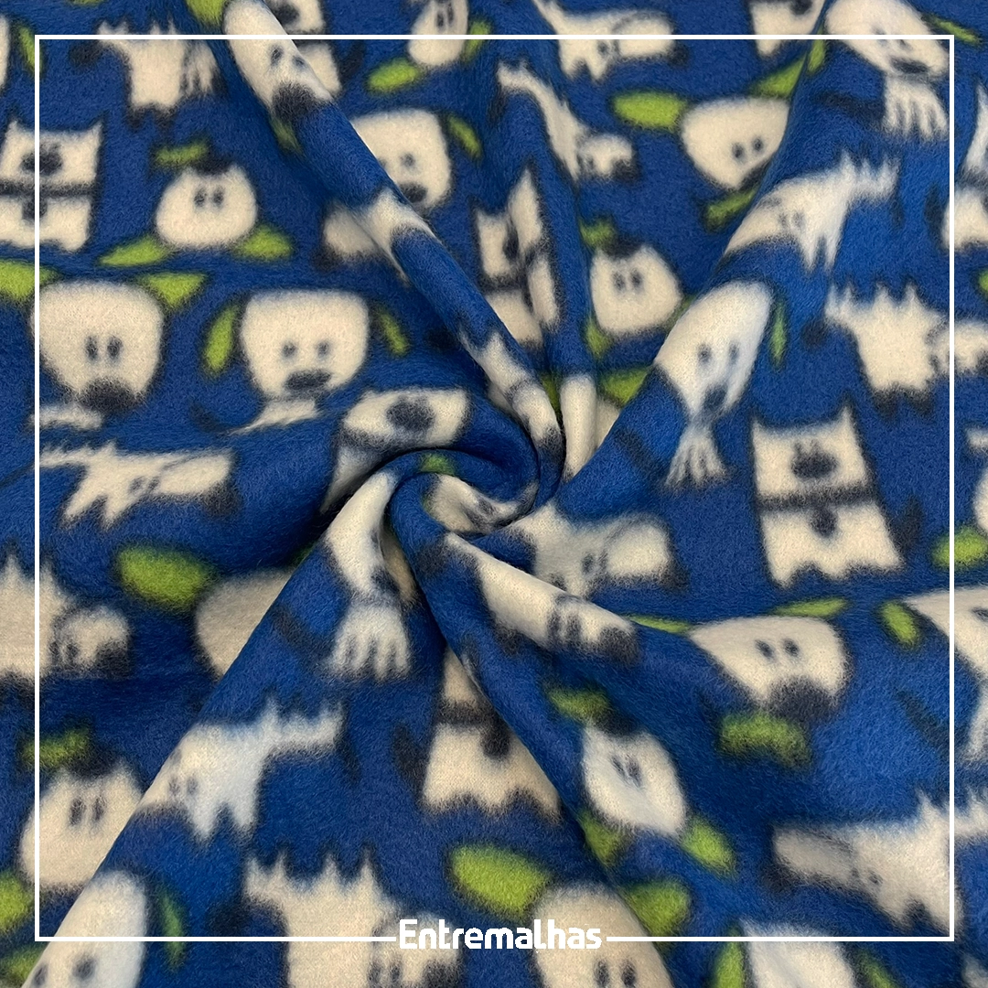 Tecido Soft Importado Estampado Ref.:442055