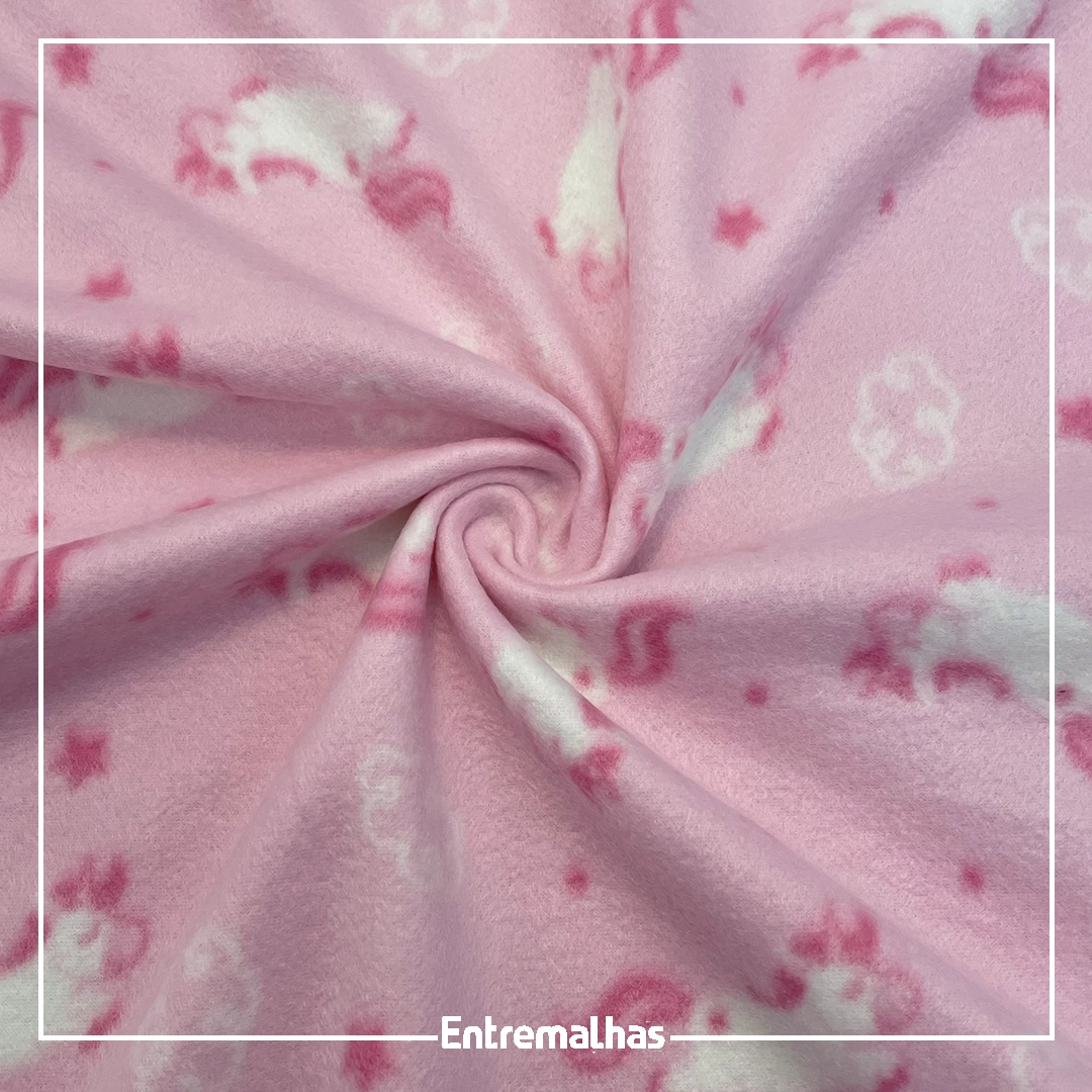 Tecido Soft Importado Estampado Ref.:442055