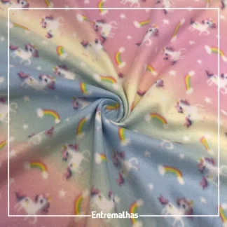 Tecido Soft Importado Estampado Ref.:442055