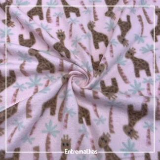 Tecido Soft Importado - Estampado Ref.:442055