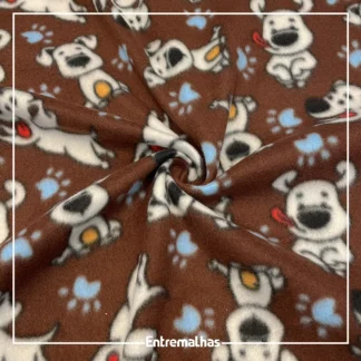 Tecido Soft Importado - Estampado Ref.:442055