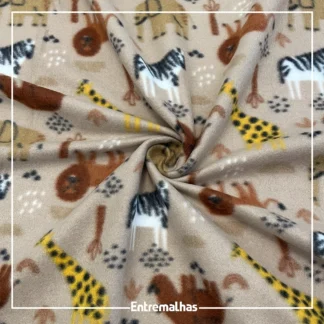 Tecido Soft Importado Estampado Ref.:442055