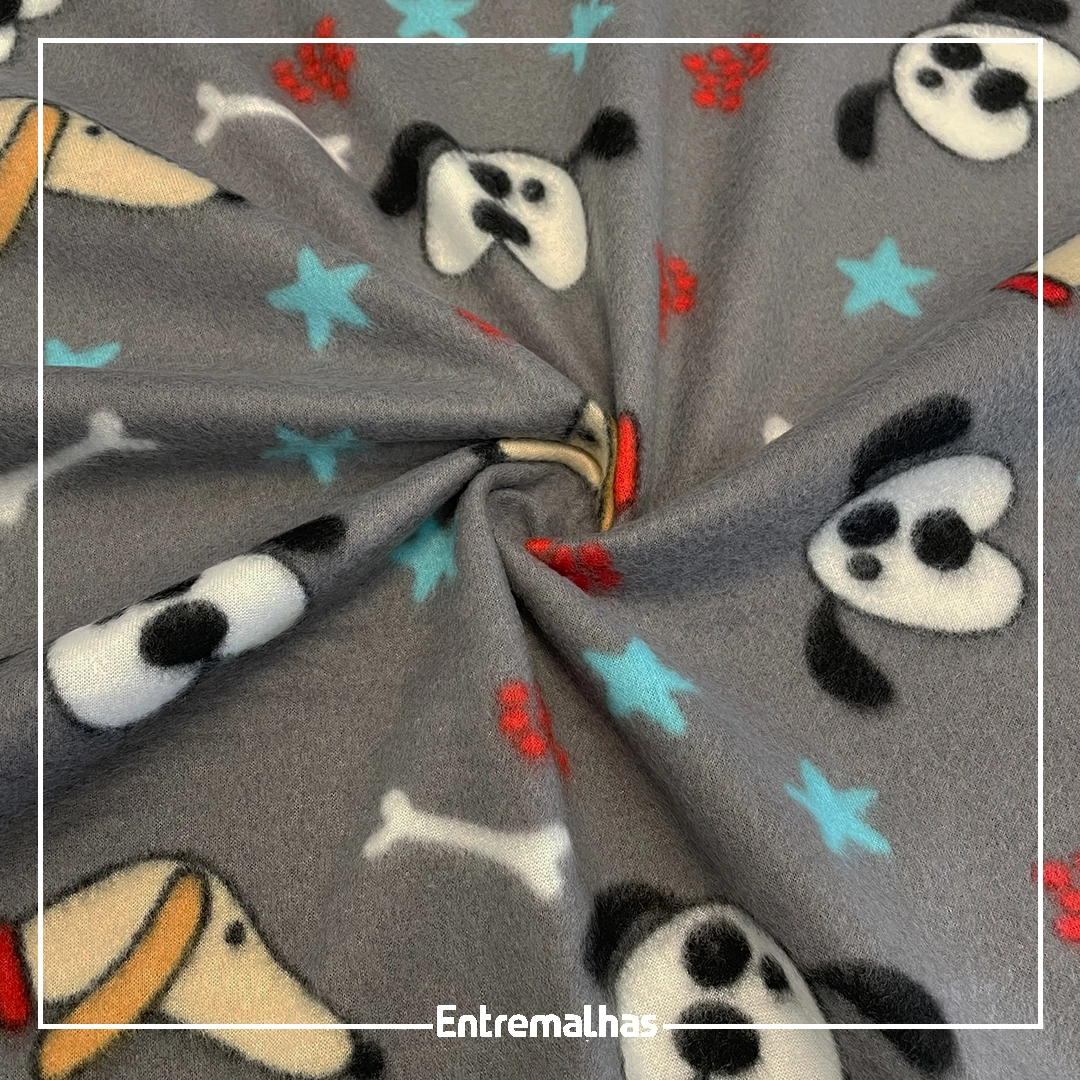 Tecido Soft Importado Estampado Ref.:442055