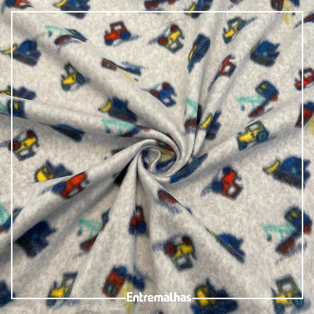 Tecido Soft Importado Estampado Ref.:442055