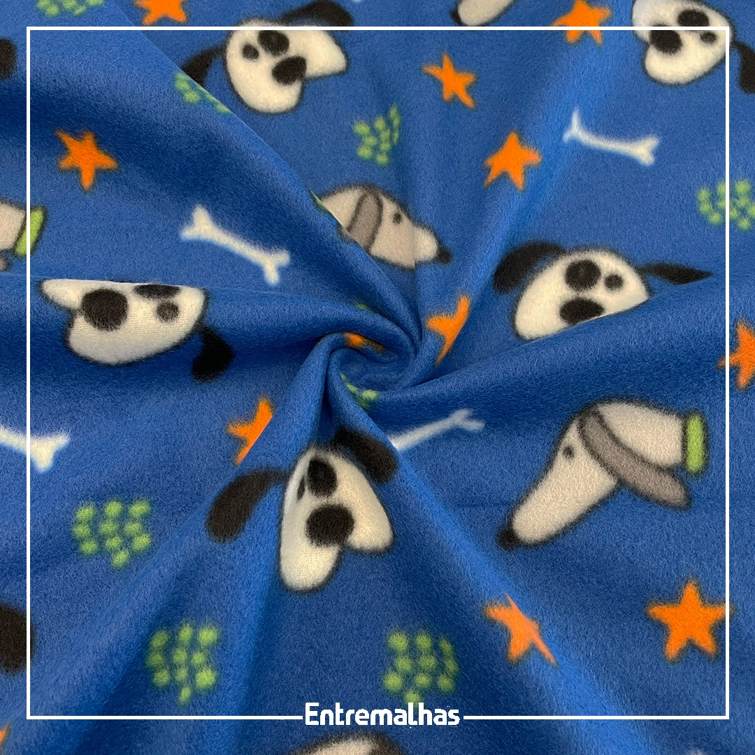 Tecido Soft Importado Estampado Ref.:442055