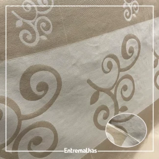 Tecido Jacquard Para Mantas E Almofadas Ref.:859551