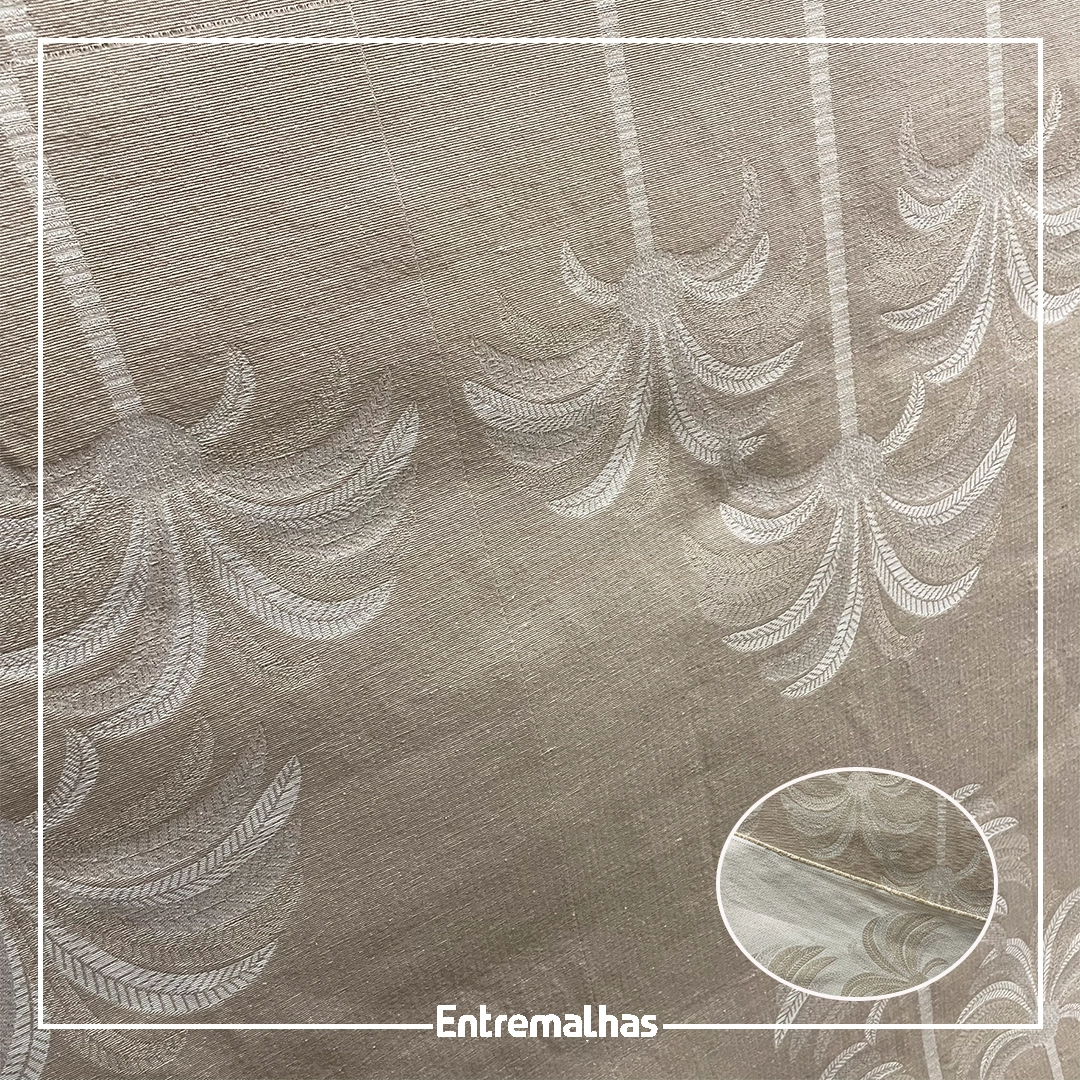 Tecido Jacquard Para Mantas E Almofadas Ref.:859551