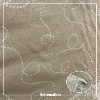Tecido Jacquard Para Mantas E Almofadas Ref.:859551