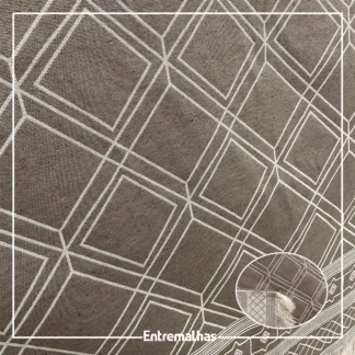 Tecido Jacquard Para Mantas E Almofadas Ref.:859551