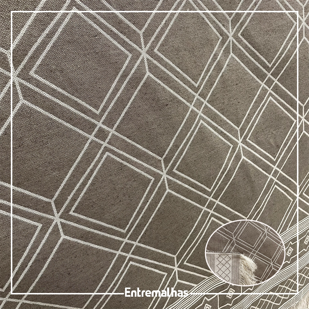 Tecido Jacquard Para Mantas E Almofadas Ref.:859551