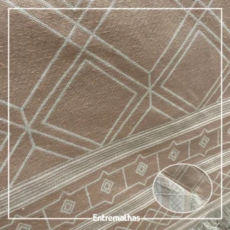 Tecido Jacquard Para Mantas E Almofadas Ref.:859551