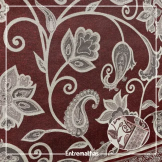 Tecido Jacquard Para Mantas E Almofadas Ref.:859551