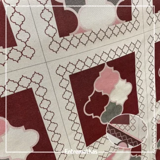 Tecido Jacquard Para Mantas E Almofadas Ref.:859551