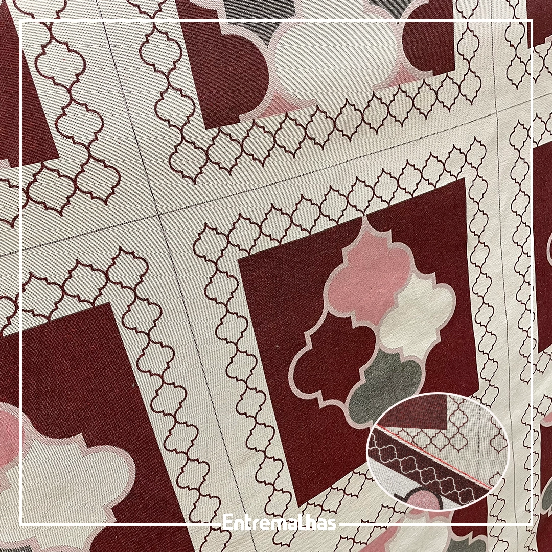 Tecido Jacquard Para Mantas E Almofadas Ref.:859551