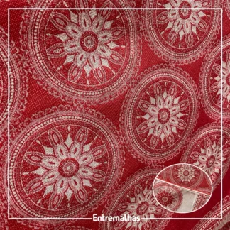 Tecido Jacquard Para Mantas E Almofadas Ref.:859551