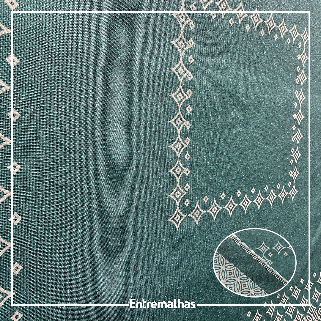 Tecido Jacquard Para Mantas E Almofadas Ref.:859551