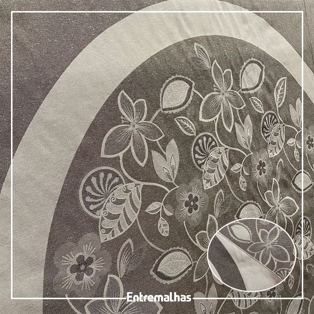 Tecido Jacquard Para Mantas E Almofadas Ref.:859551