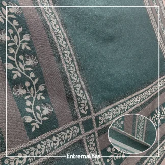 Tecido Jacquard Para Mantas E Almofadas Ref.:859551