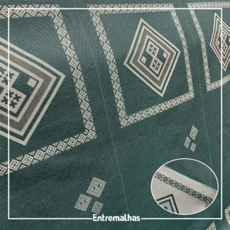 Tecido Jacquard Para Mantas E Almofadas Ref.:859551