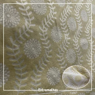 Tecido Jacquard Para Mantas E Almofadas Ref.:859551