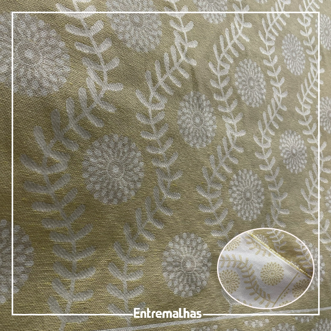 Tecido Jacquard Para Mantas E Almofadas Ref.:859551