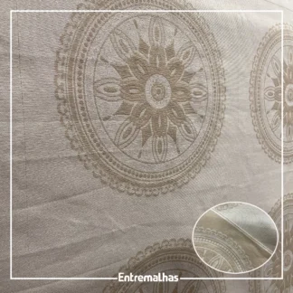 Tecido Jacquard Para Mantas E Almofadas Ref.:859551
