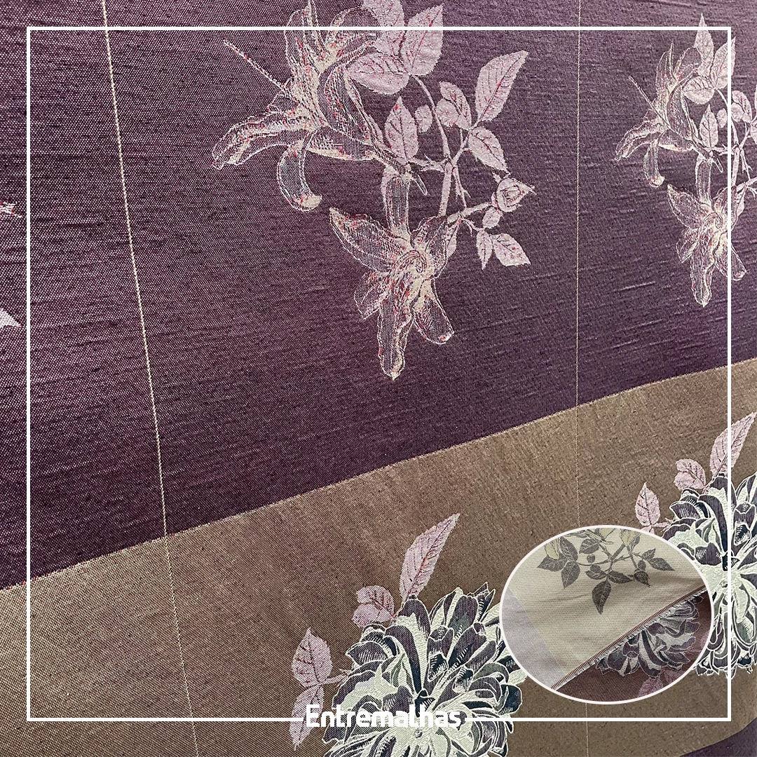 Tecido Jacquard Para Mantas E Almofadas Ref.:859551