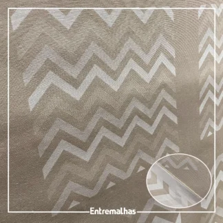 Tecido Jacquard Para Mantas E Almofadas Ref.:859551