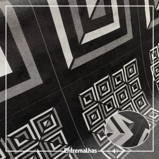 Tecido Jacquard Para Mantas E Almofadas Ref.:859551