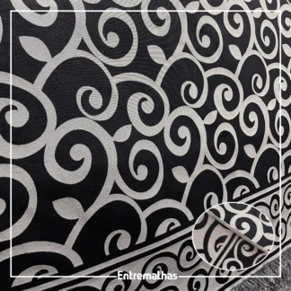 Tecido Jacquard Para Mantas E Almofadas Ref.:859551