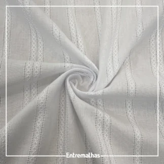 Tecido Jacquard London - Branco Ref.:859958
